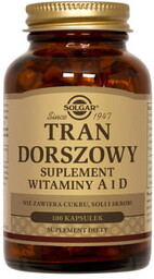 SOLGAR Tran Dorszowy, 100 kapsułek