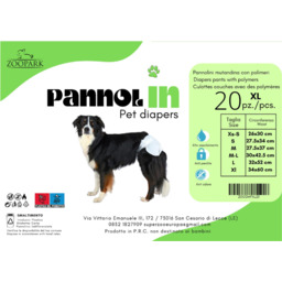 PannolIN Pieluchy dla suczki rozm. XL 34x60cm 20szt/opak.