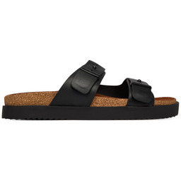 Klapki Tommy Hilfiger Cork Adjustable Lth Sandal FM0FM05754
