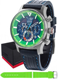 Zegarek Męski Vostok Europe VR42-595A733 niebieski