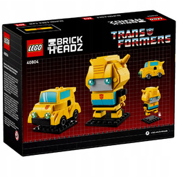 Lego BrickHeadz 40804 Robot i pojazd Bumblebee