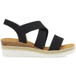 Espadryle Clara Barson Aussie WS2189-26 Czarny