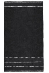 Detexpol Ręcznik Gino 70x140 czarny 86 550g/m2 frotte