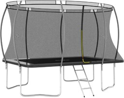 vidaXL, Trampolina z siatką zewnętrzną i akcesoriami, 11