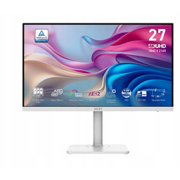 Monitor Msi Modern MD272UPHW 27" 3840x2160px Ips 60Hz