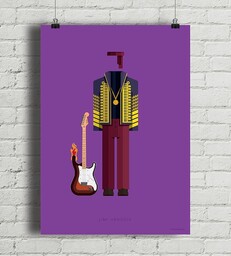 Plakat Jimi Hendrix