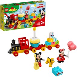 LEGO DUPLO Disney, klocki Urodzinowy pociąg myszek Miki