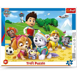 Trefl Psi Patrol na Tropie Puzzle Ramkowe