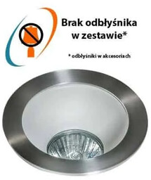 Oprawa wpuszczana okrągła REMO 1 srebrna AZ1729 -