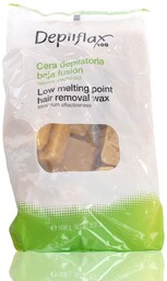 DEPILFLAX WOSK TWARDY BEZPASKOWY DO DEPILACJI 1KG NATURALNY