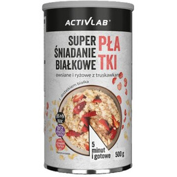 ACTIVLAB Owsianka Super śniadanie białkowe z truskawkami (500