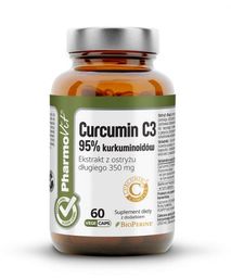 KURKUMINA BEZGLUTENOWA 60 KAPSUŁEK 27,3 g - PHARMOVIT