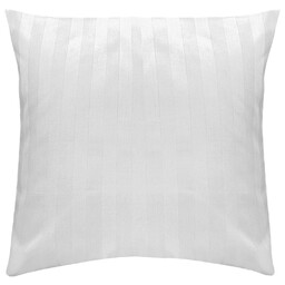 Darymex Poszewka hotelowa 40x40 biała adamaszkowa na zakładkę