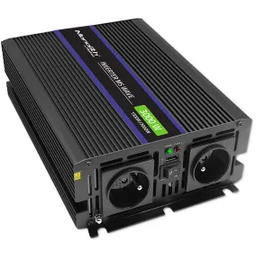 Qoltec Monolith 12/230V 1500/3000W Czarny Przetwornica