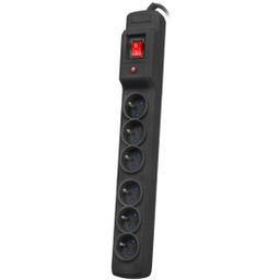 Armac MULTI M6 6 gniazd 10m Czarny Listwa
