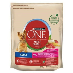 Purina Nestle PURINA One Mini Adult Wołowina, ryż