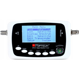 Miernik Sygnału Satelitarnego DVB-S2 Opticum OPS-4 LCD Finder