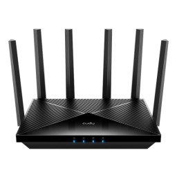 Cudy WR6500H BE6500 Wi-Fi 7 Czarny Router bezprzewodowy