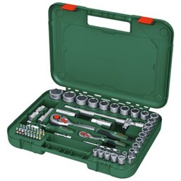 BOSCH Zestaw narzędzi z grzechotkami 1600A02Z9G (57 elementów)