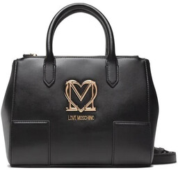 Torebka damska - LOVE MOSCHINO JC4410PP0FKQ0000 CZARNA