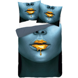 Pościel satynowa z mikrowłókna usta SJF-18