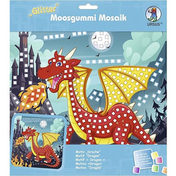 Ursus 8420016 brokat guma piankowa mozaika obraz "smok",