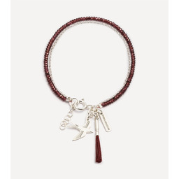 Pakamera Bransoletka z granatami i srebrną zawieszką My