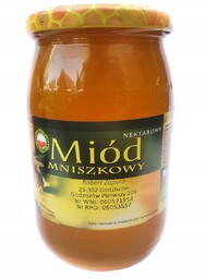 Miód mniszkowy z własnej pasieki