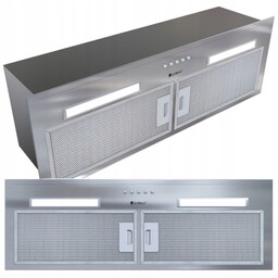 Okap kuchenny podszafkowy 80 cm do zabudowy Cichy