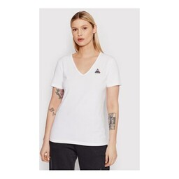 Le Coq Sportif T-Shirt 2210511 Biały Regular Fit