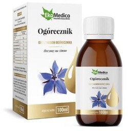 EkaMedica Olej z Ogórecznika 100% - 100 ml