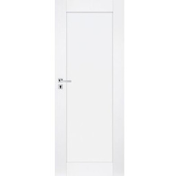 Drzwi wewnętrzne Elegance slim 12 biały pełne 80