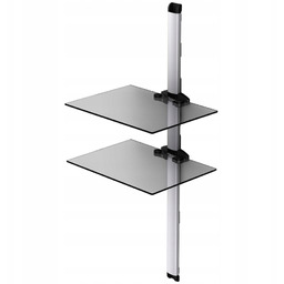 Półka Ścienna Rtv Video Szklana Sonorous Pl 2620