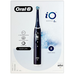 ORAL-B iO 6N Black Lava szczoteczka elektryczna magnetyczna