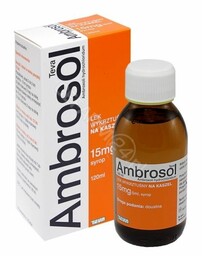 Ambrosol Teva 15mg/5ml syrop 120ml