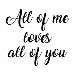 Artemio Stempel Mini blok akrylowy "Love Story