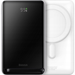 Powerbank Baseus Magnetic Bracket 10000 mAh Biały