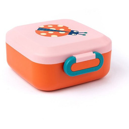 Lunchbox dla dzieci Rikko Poppy Flamingo LADYBUG /