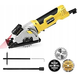 Mini pilarka tarczowa 580W z prowadnicą laserową 3