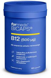 ForMeds Bicaps B12 500 g, 60 kapsułek