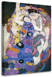 Obraz na płótnie, Dziewice - G. Klimt reprodukcja