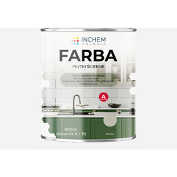 Farba dwuskładnikowa do płytek ściennych 800ml Delikatny Beż