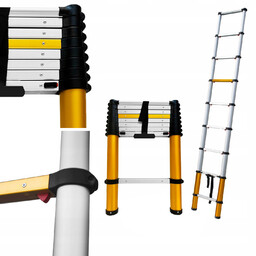 Drabina teleskopowa Max aluminium 9 stopni 3,37 m