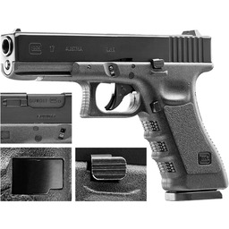 Pistolet wiatrówka Glock 17 BlowBack 4,5 mm BB