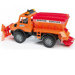 Bruder, MB Unimog odśnieżarko-piaskarka, 02572