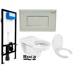 ZESTAW 4w1 : Miska wc dla niepełnosprawnych ROCA