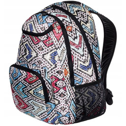 Plecak szkolny i miejski młodzieżowy wielokomorowy Roxy wielokolorowy
