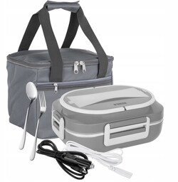 Elektryczny Lunch Box podgrzewany termos obiadowy do samochodu