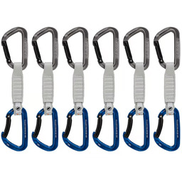 Zestaw ekspresów MAMMUT Workhorse Keylock 12cm 6-Pack blue
