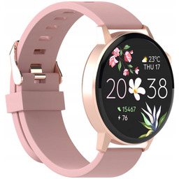 Smartwatch Forever Forevive 4 SB-350 Różowo-złoty